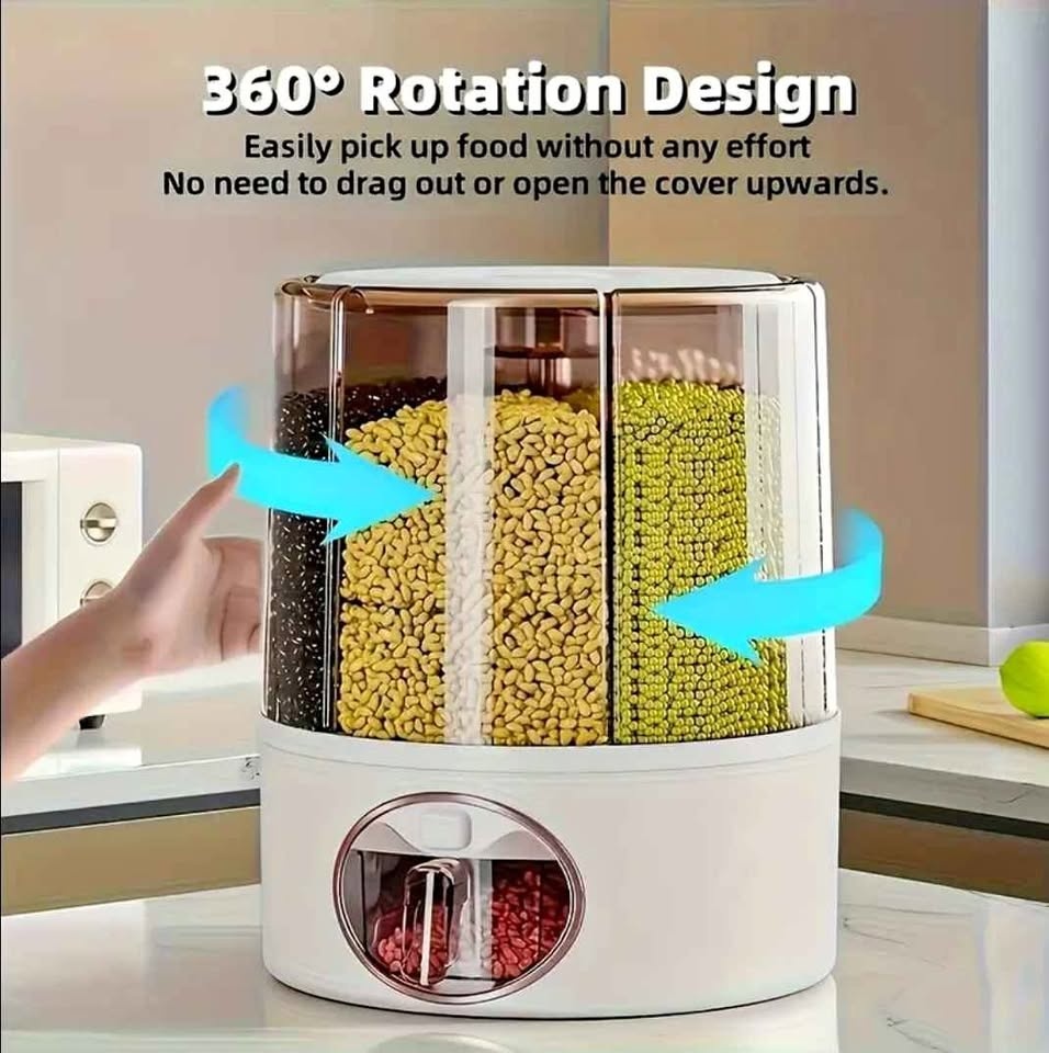 Multi grain dispenser