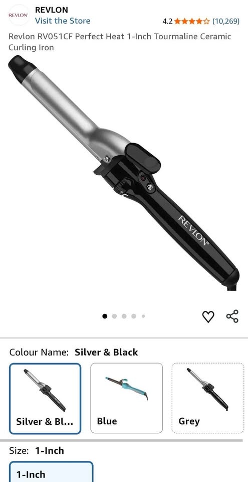 New Revlon Curling Iron $10