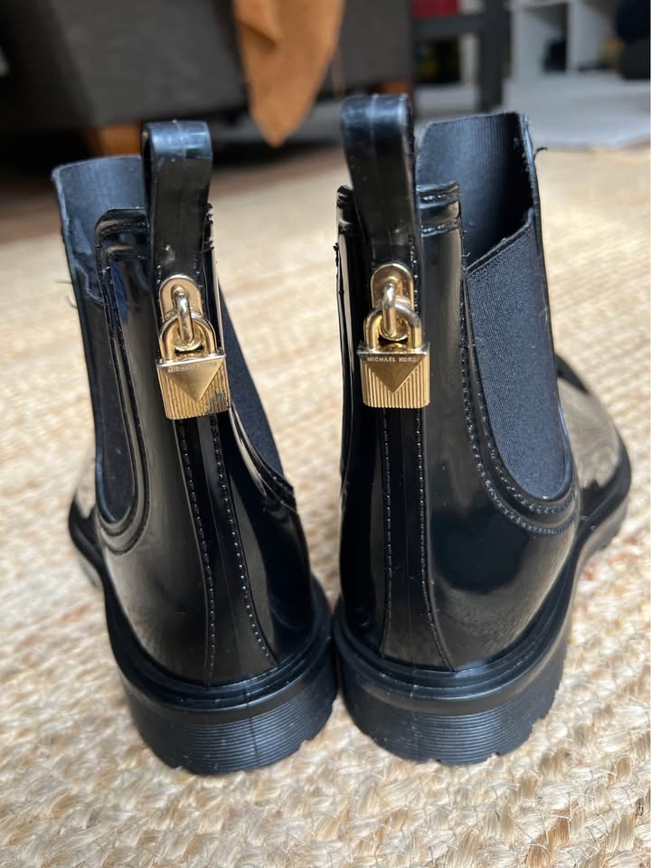 Michael Kors Black Boots / Black Rain Boots - photo 4