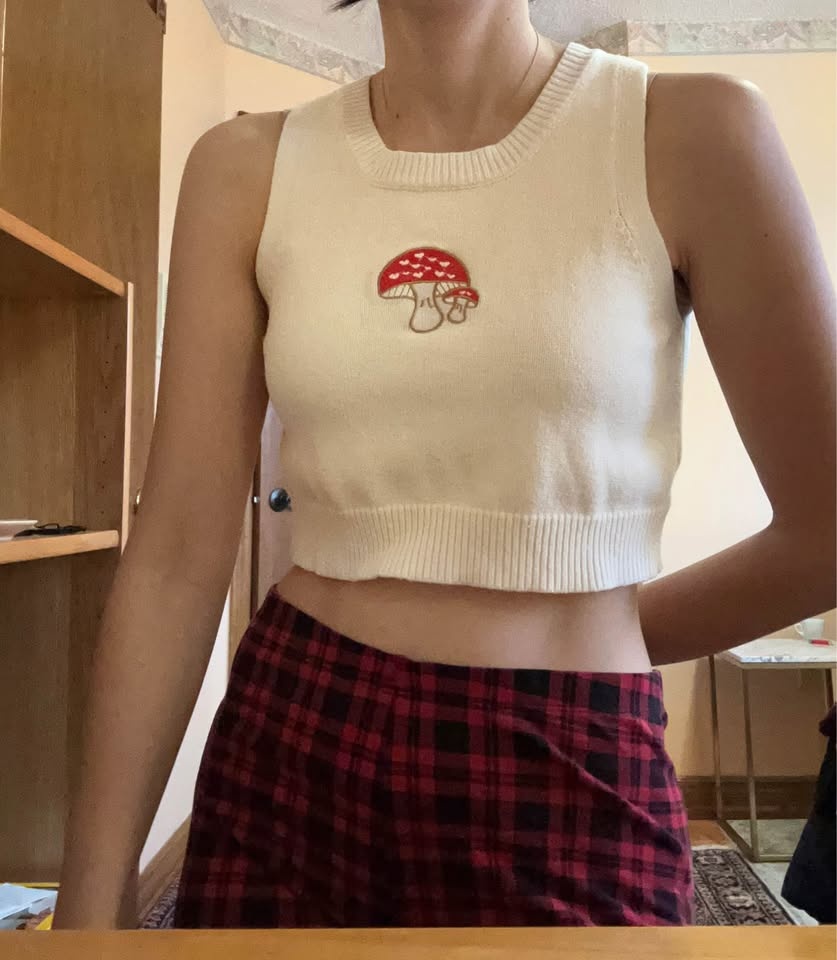 Mushroom Tank Top - Small - photo 4