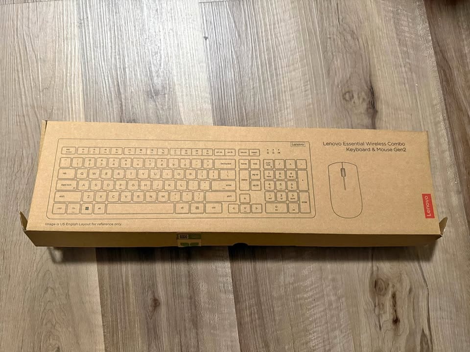 Lenovo Wireless Keyboard & Mouse Combo