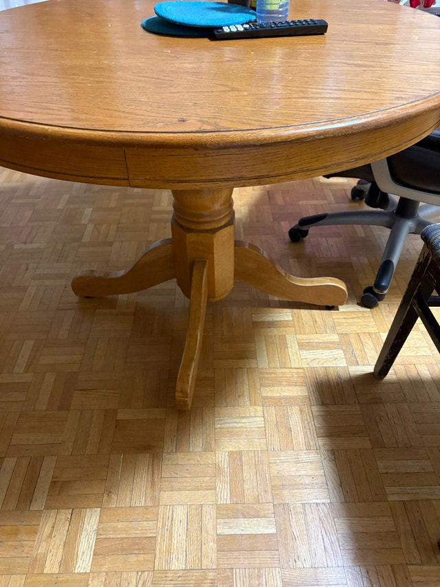 Round Dining Table with 2 Chairs - photo 2