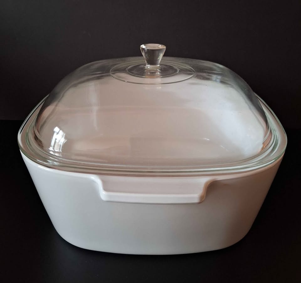 Vintage Corning Blue Cornflower Dutch Oven - photo 2