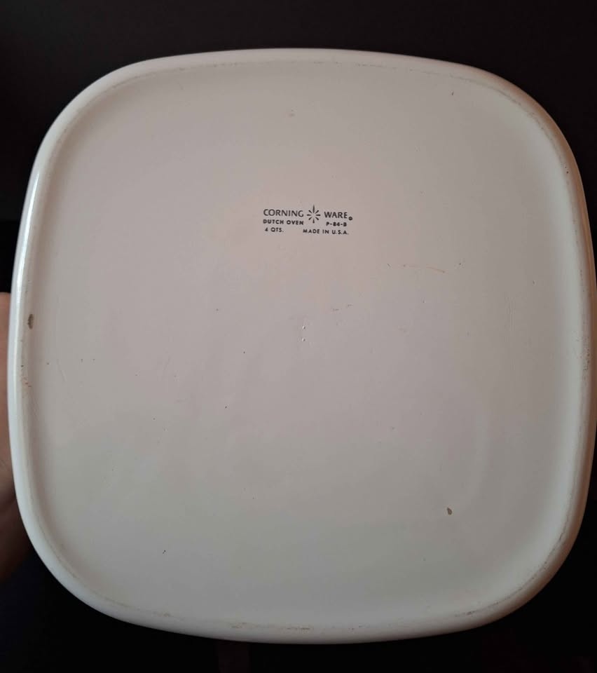 Vintage Corning Blue Cornflower Dutch Oven - photo 5