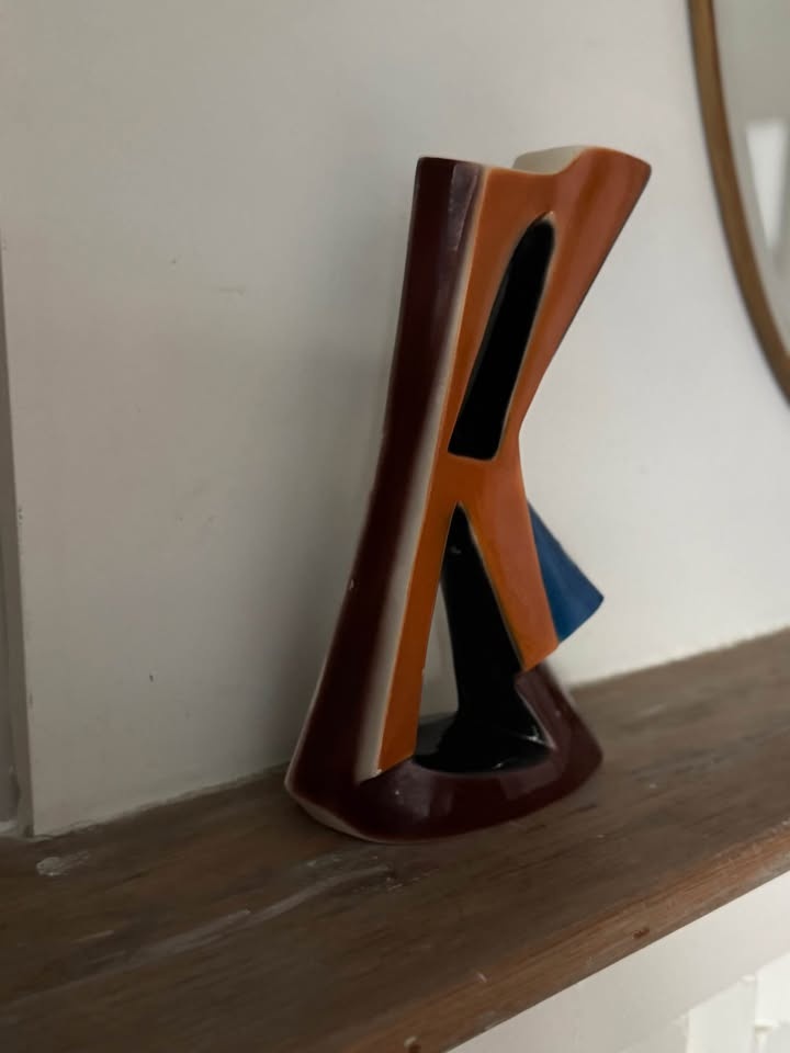 Mid Century Modern Italian Art Pottery Vase - photo 4