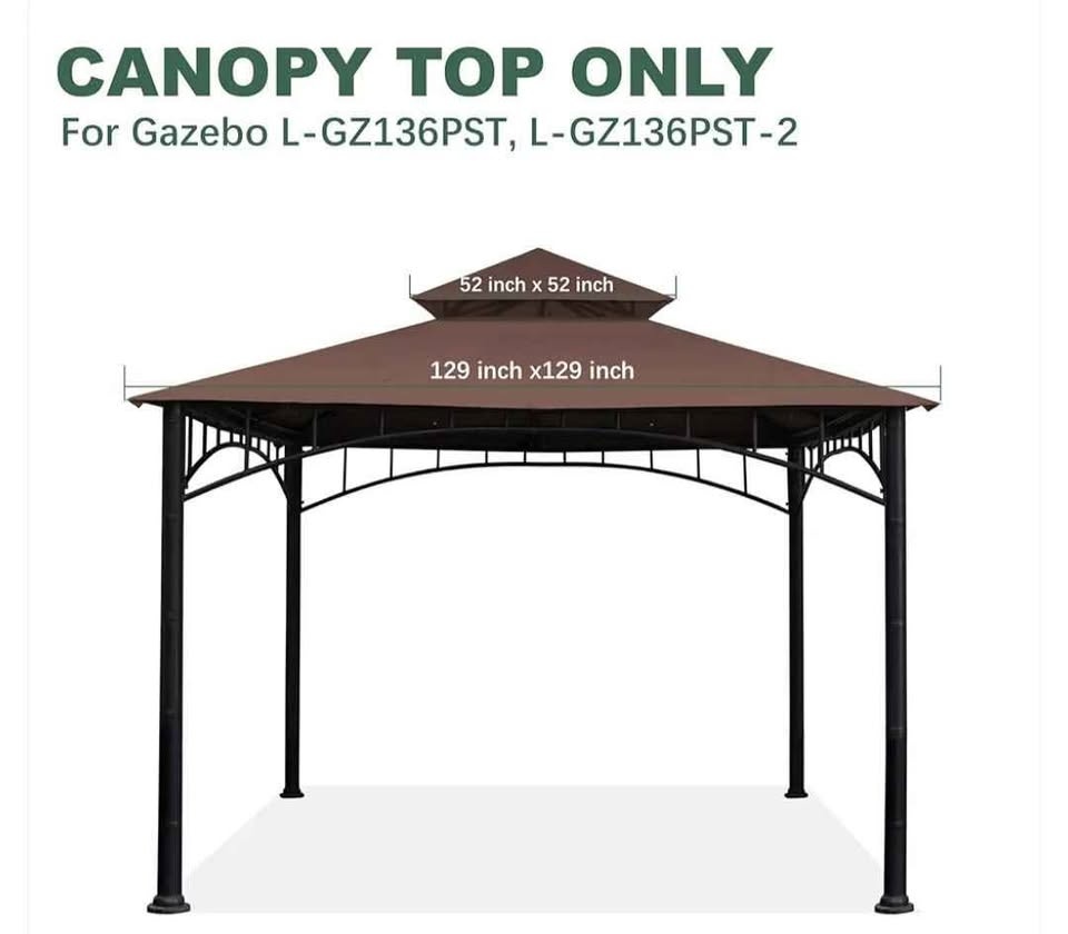 Replacement Canopy for Target Madaga Gazebo - photo 2