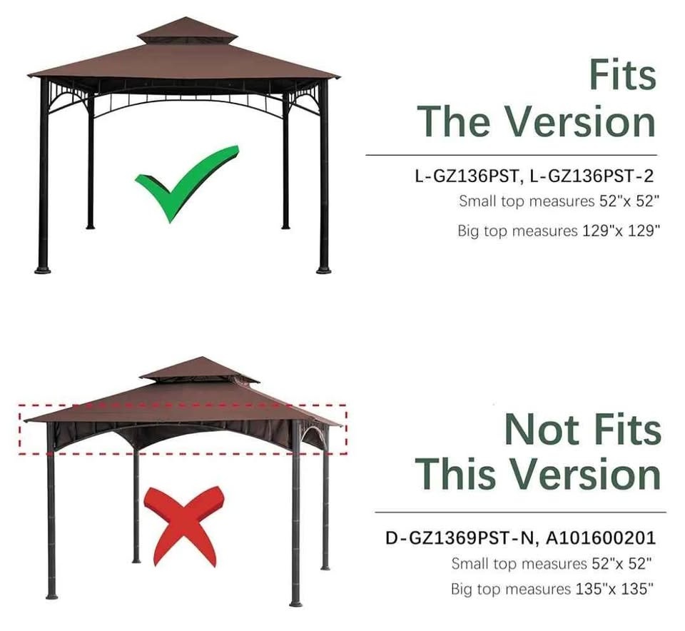 Replacement Canopy for Target Madaga Gazebo - photo 4