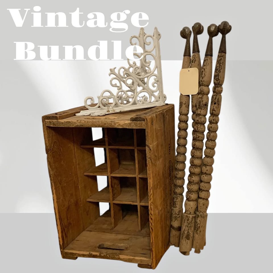 Vintage Home Accent Bundle: home decor individual or bundle