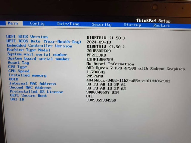 ThinkPad T14 Gen 1 Laptop