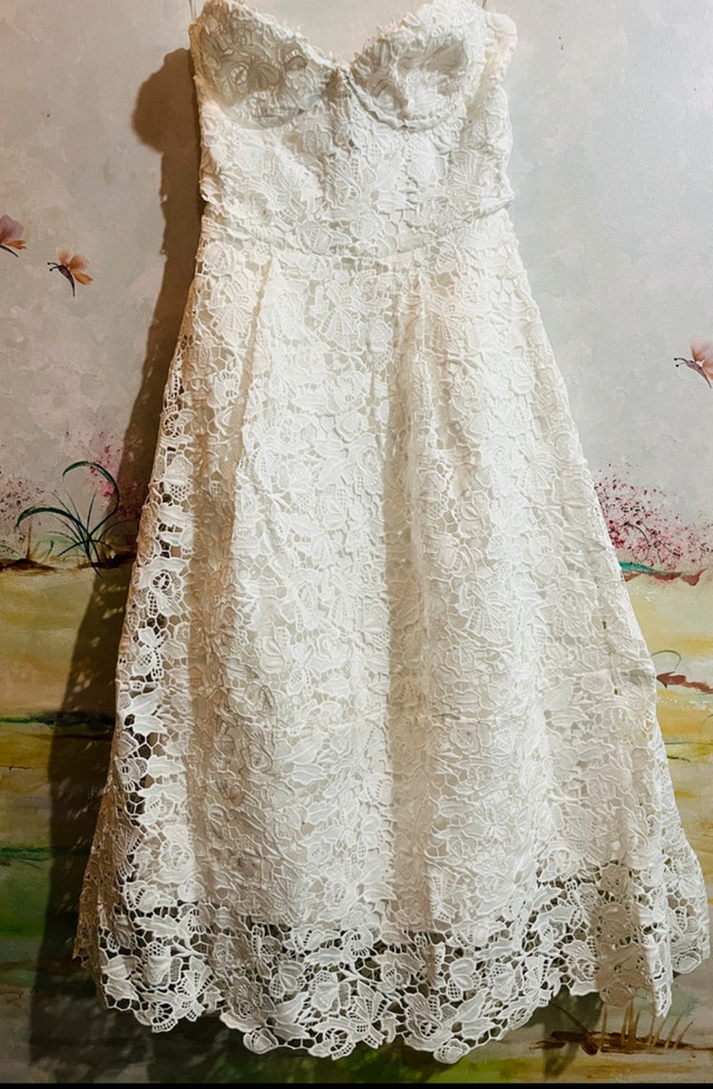 Club L London White Lace Dress - photo 4