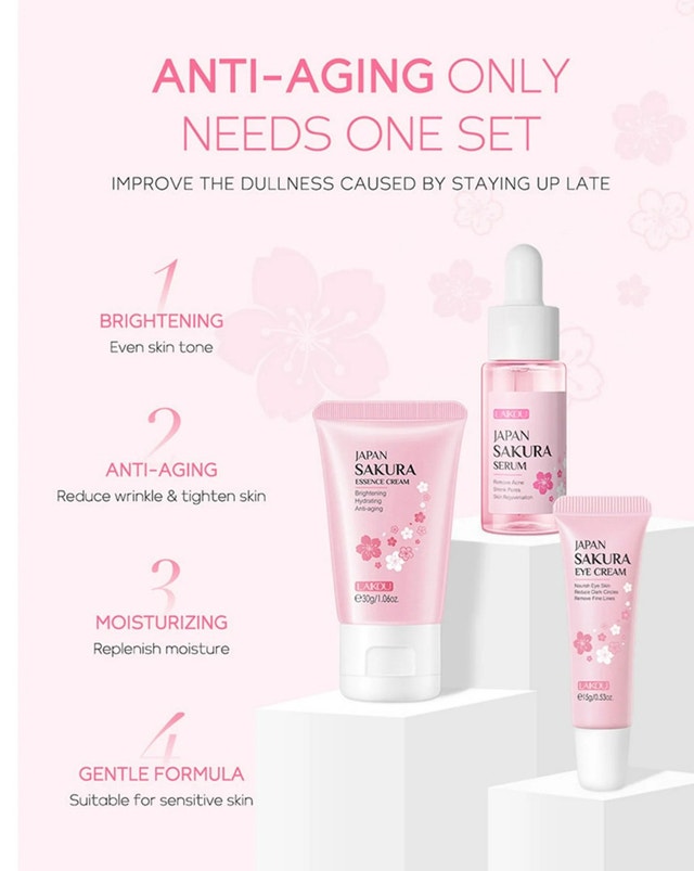 Lakou Japan Sakura Skin Care Set - photo 4