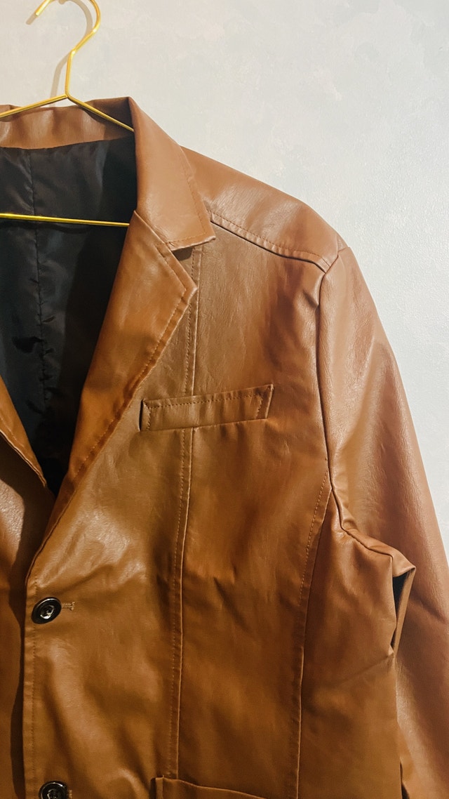 Autumn Long Sleeve Men Blazer Jacket-Size XL - photo 3