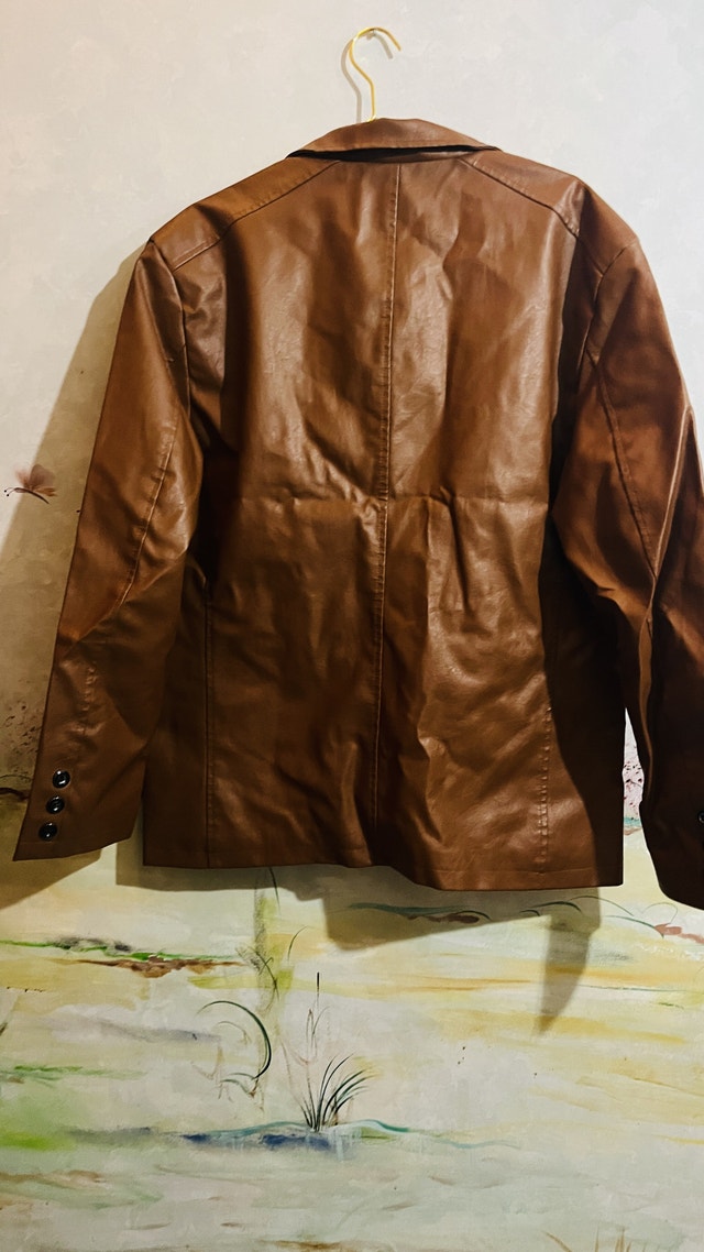 Autumn Long Sleeve Men Blazer Jacket-Size XL - photo 4