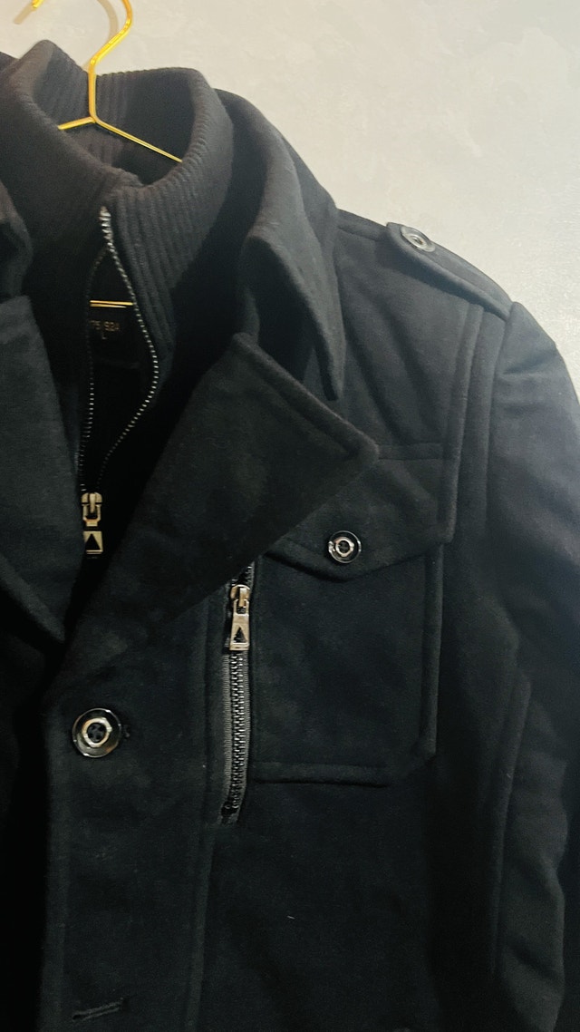 Warm Quilted Lined Coat-Size L - photo 3