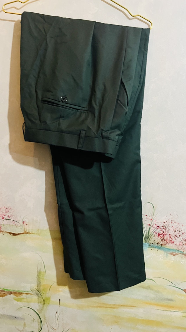 Forest Green Men Formal Suit For All Ocassions-Size 3 - photo 5