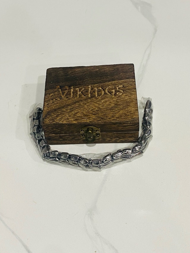 Mens Viking Dragon Chain Bracelet! - photo 4