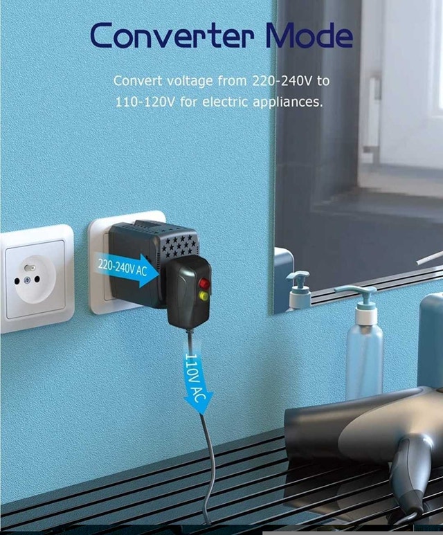 TRAVEL ADAPTER AND STEP DOWN CONVERTER - photo 3