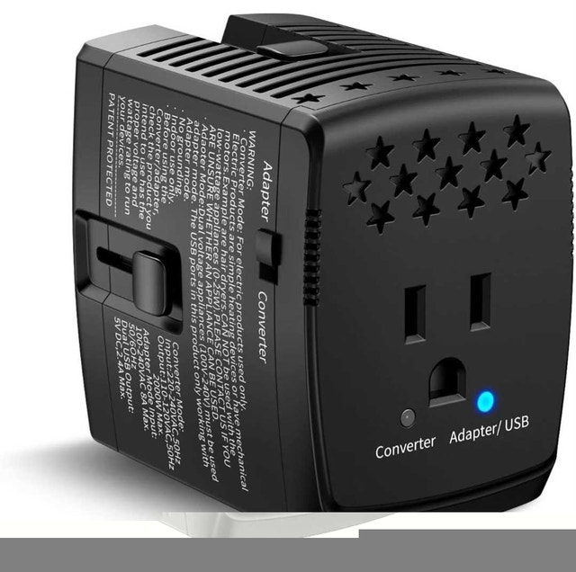 TRAVEL ADAPTER AND STEP DOWN CONVERTER - photo 5