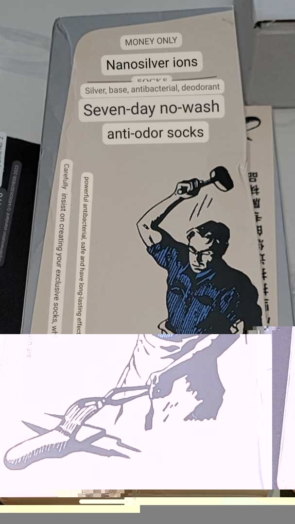 ANTI ODOUR ANKLE SOCKS WHITE, 6/PACK - photo 3