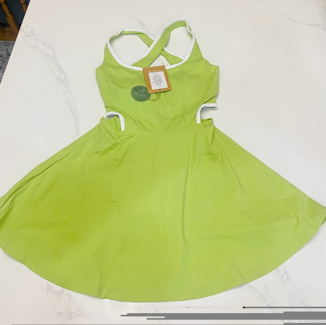 BERLOOK-Light Green Cut-Out  Dress! Size XS - photo 5