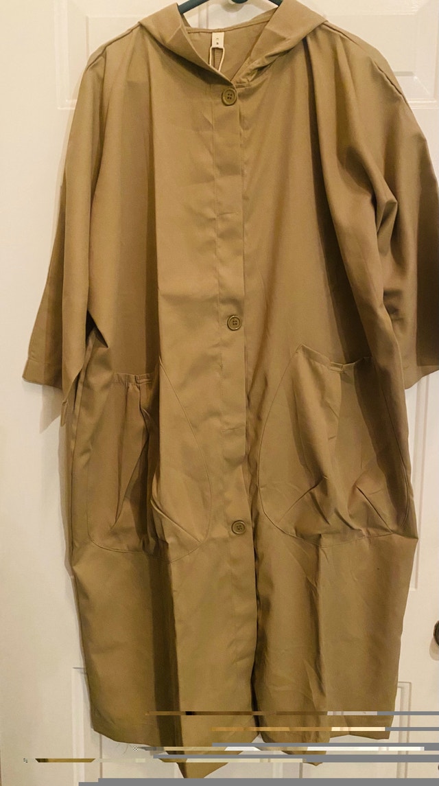 Hooded Oversized Cotton Coat! Plus Size - photo 2
