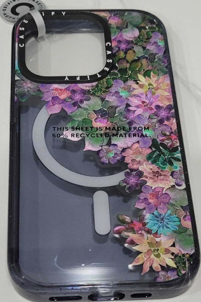 IMPACT CASE MAGSAFE FOR IPHONE 15 PRO, MY SUCCULENT GARDEN