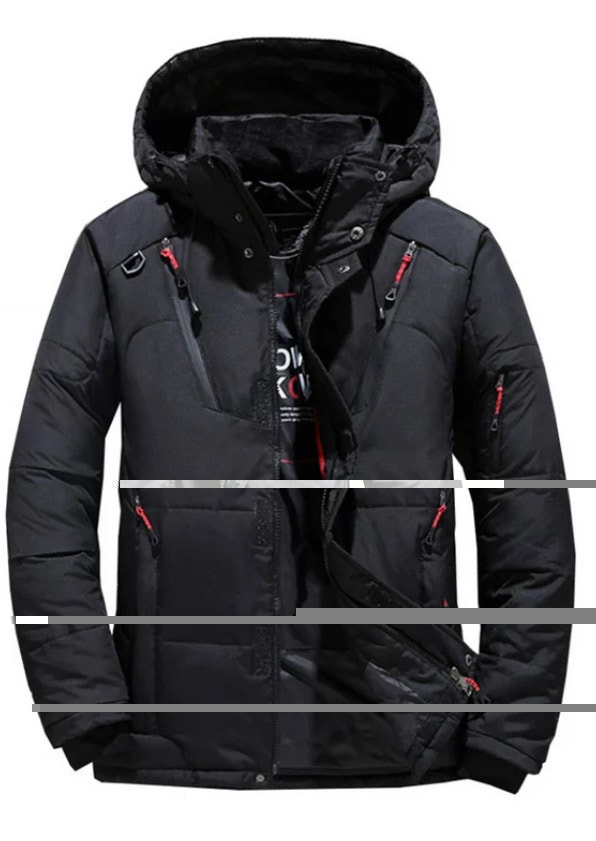 Men’s Down Jacket Hooded! Size L - photo 2