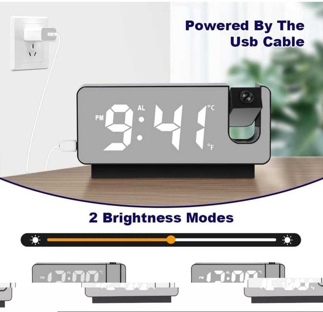 LED PROJECTION CLOCK - photo 4