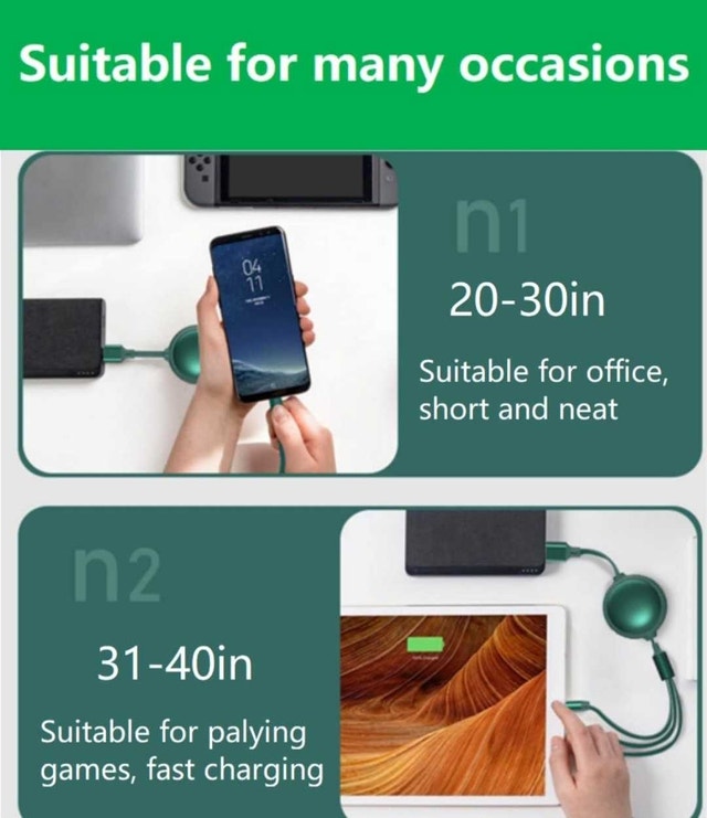 TITAN 3 IN 1 RETRACTABLE CABLE - photo 4