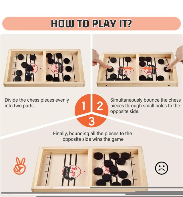 Sling Puck Board Game-Family Fun! - photo 3