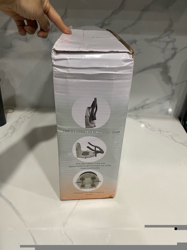 Non-Slip Folding Baby Bath Ring Seat! - photo 2