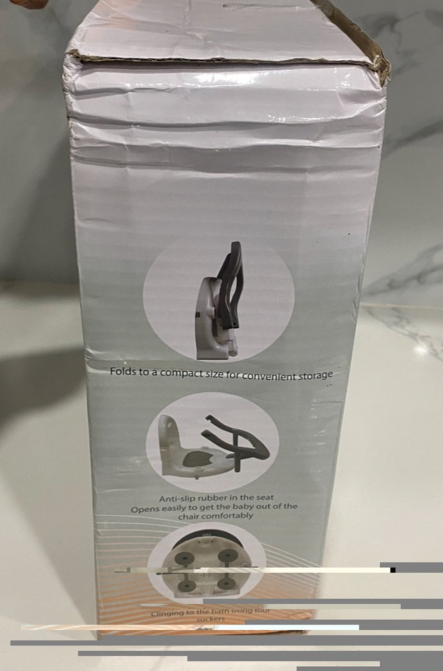 Non-Slip Folding Baby Bath Ring Seat! - photo 3