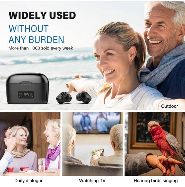 Rechargeable Digital Hearing Amplifier! Hearing AID!