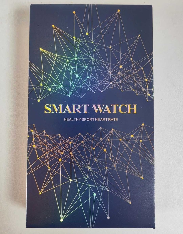 SMARTWATCH, BLACK STRAP