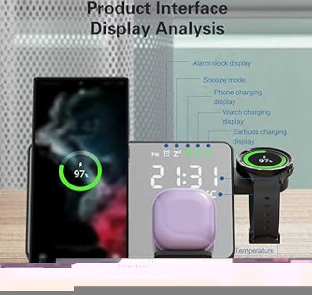 3 IN 1 WIRELESS CHARGING STATION - photo 3
