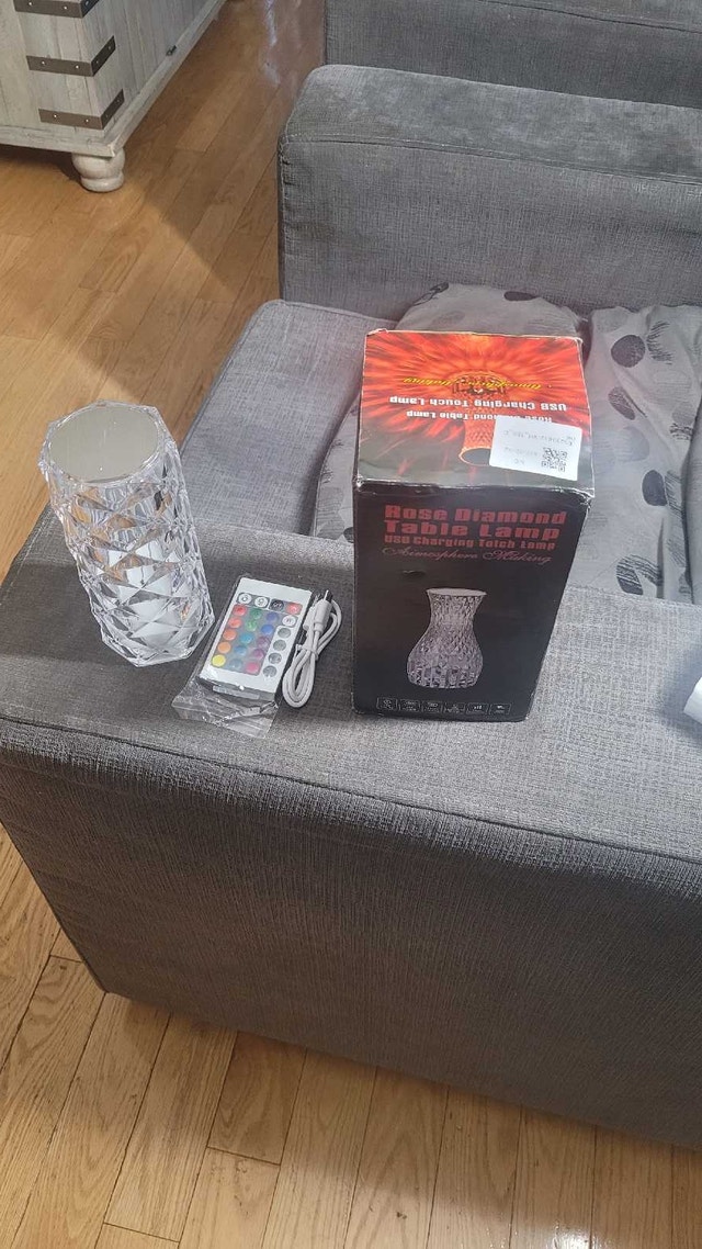 ROSE DIAMOND TABLE LAMP - photo 2