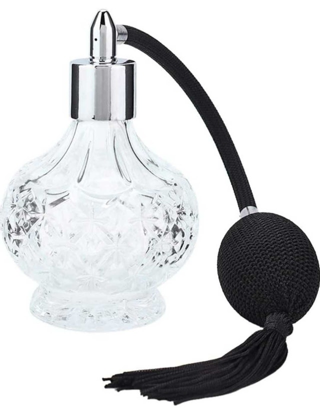 RETRO GLASS PERFUME BOTTLE REFILLABLE