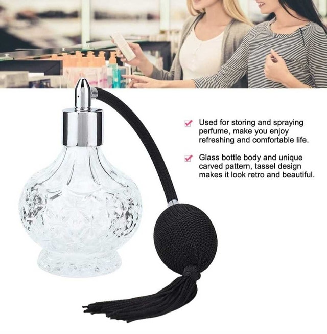 RETRO GLASS PERFUME BOTTLE REFILLABLE - photo 5