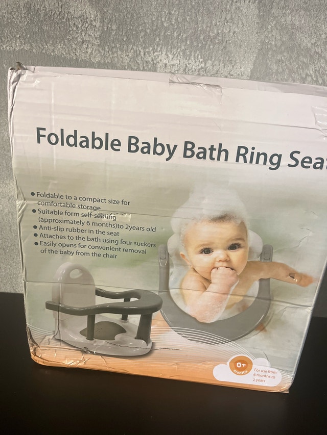 Foldable Baby Bath Ring Seat - photo 2