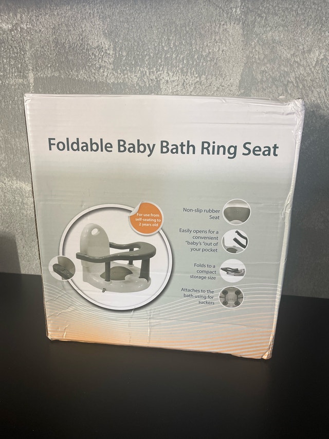 Foldable Baby Bath Ring Seat - photo 3