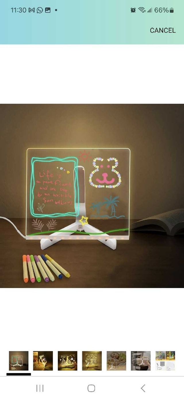 LED NOTE BOARD WITH COLORS
