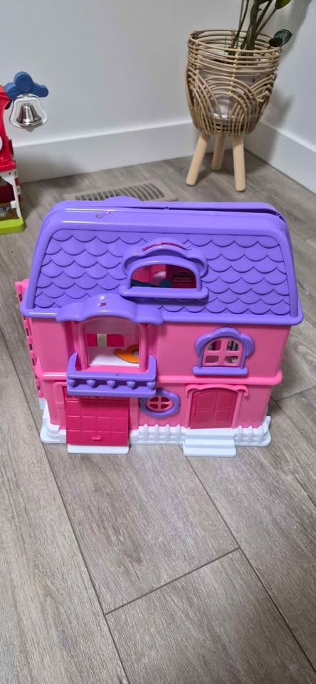 Kids Toy Bundle – Dollhouse, Farm & Food Cart Playsets - photo 4