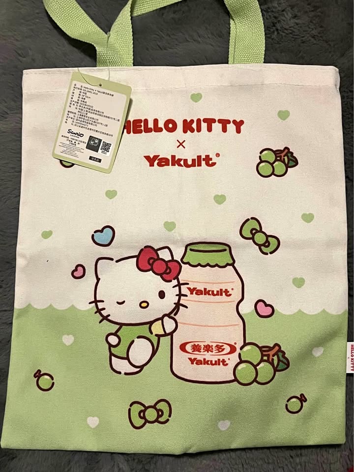 Hello Kitty Sanrio Tote Bag - Hello Kitty x Yakult