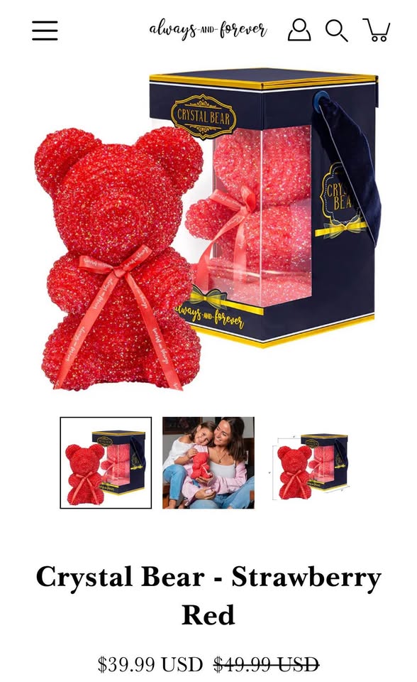 Crystal Bear gift - photo 2
