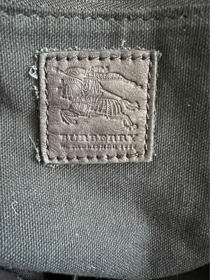 Authentic Burberry Brown Check Shoulder Bag - photo 5