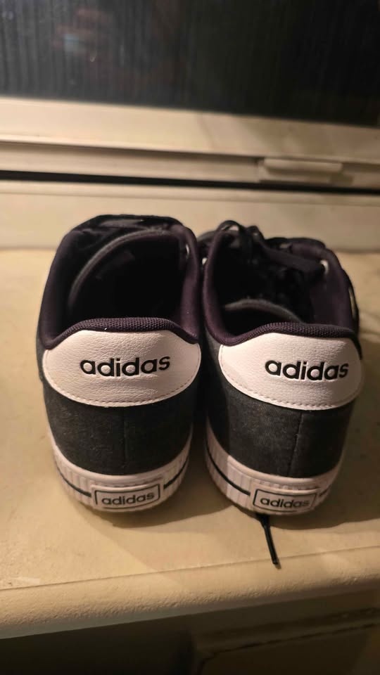 Used Like New Adidas Daily 3.0 Men's Shoes Black/White 11.5 - photo 3