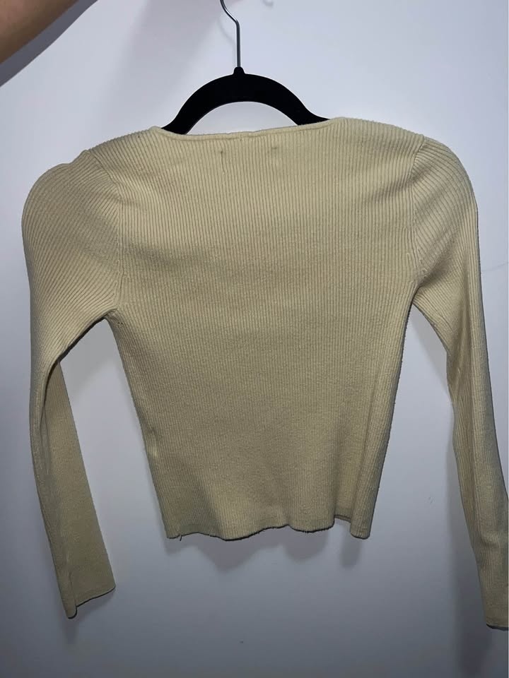 Abercrombie Yellow ribbed sweater🏆 - photo 2