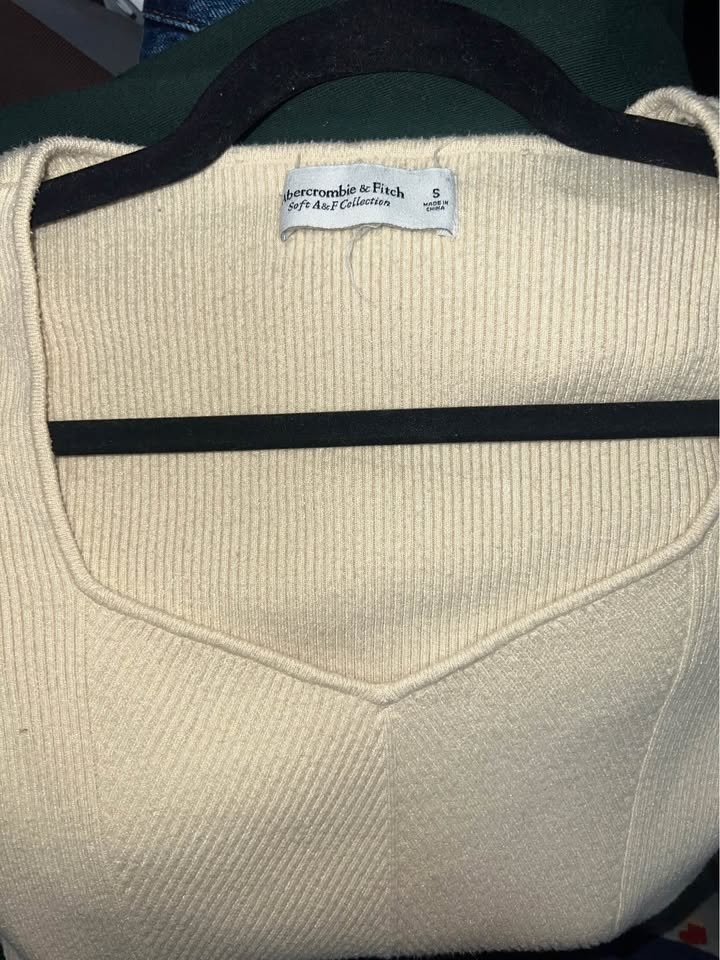 Abercrombie Yellow ribbed sweater🏆 - photo 3