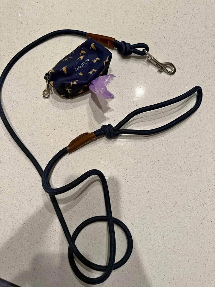 Nautica dog leash + poop bag holder thumbnail