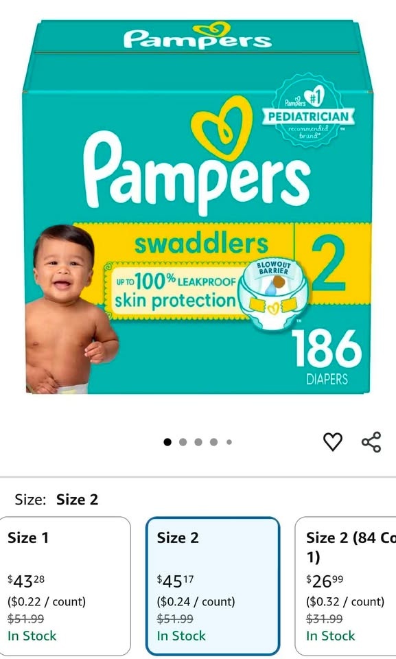Pampers size 2 - photo 3